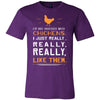 Chicken Shirt - Not Obsessed - Animal Lover Gift-T-shirt-Teelime | shirts-hoodies-mugs