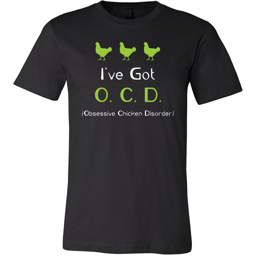 Chicken Shirt - OCD - Animal Lover Gift-T-shirt-Teelime | shirts-hoodies-mugs