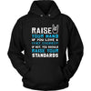 Chief Engineer Shirt - Raise your hand if you love Chief Engineer, if not raise your standards - Profession Gift-T-shirt-Teelime | shirts-hoodies-mugs