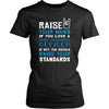 Chief Operating Officer Shirt - Raise your hand if you love Chief Operating Officer, if not raise your standards - Profession Gift-T-shirt-Teelime | shirts-hoodies-mugs