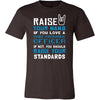 Chief Operating Officer Shirt - Raise your hand if you love Chief Operating Officer, if not raise your standards - Profession Gift-T-shirt-Teelime | shirts-hoodies-mugs