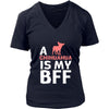 Chihuahua Shirt - a Chihuahua is my bff- Dog Lover Gift-T-shirt-Teelime | shirts-hoodies-mugs