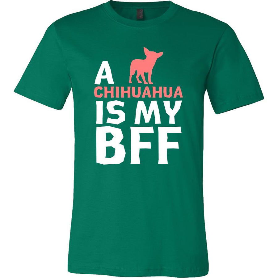 Chihuahua Shirt - a Chihuahua is my bff- Dog Lover Gift-T-shirt-Teelime | shirts-hoodies-mugs