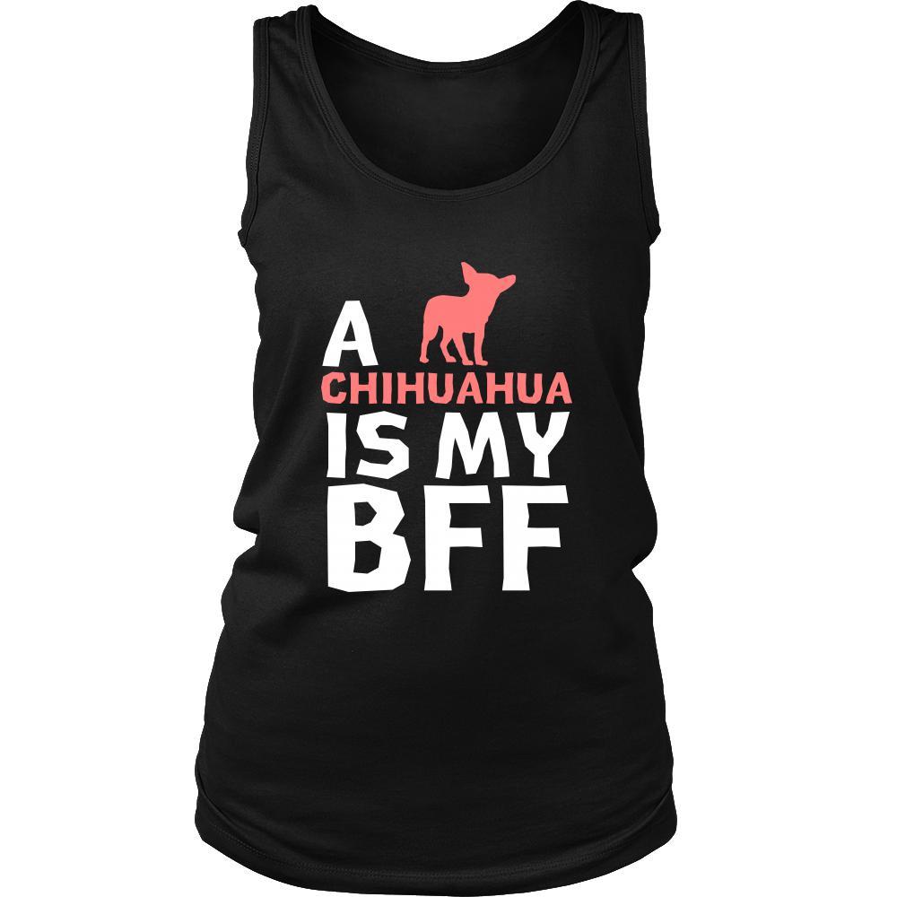 Chihuahua Shirt - a Chihuahua is my bff- Dog Lover Gift-T-shirt-Teelime | shirts-hoodies-mugs
