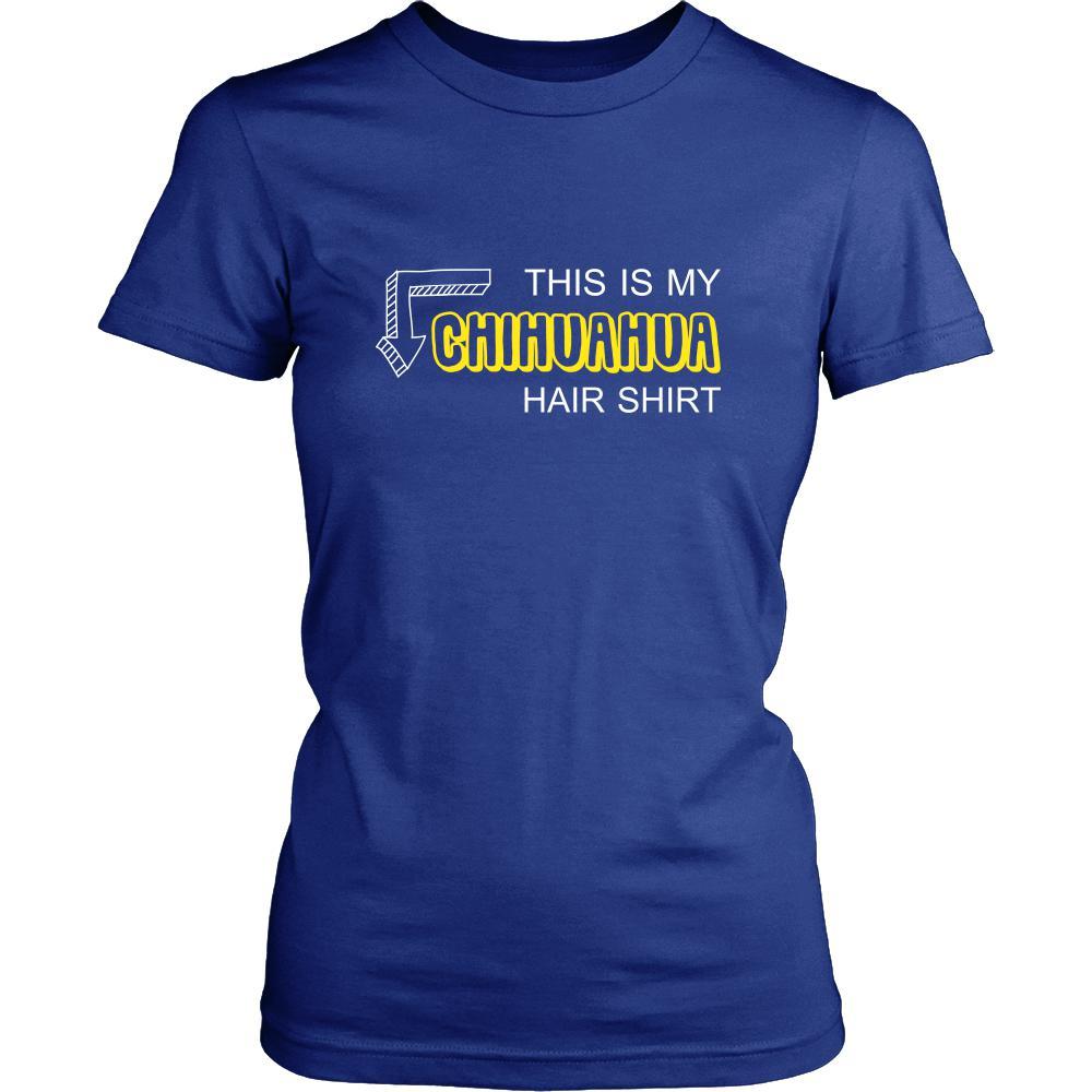 Chihuahua Shirt - This is my Chihuahua hair shirt - Dog Lover Gift-T-shirt-Teelime | shirts-hoodies-mugs