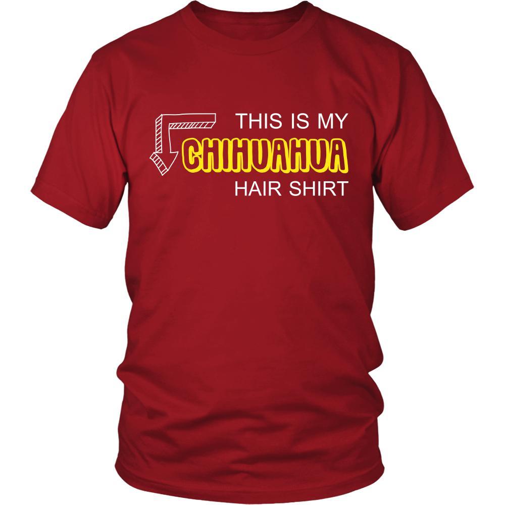 Chihuahua Shirt - This is my Chihuahua hair shirt - Dog Lover Gift-T-shirt-Teelime | shirts-hoodies-mugs
