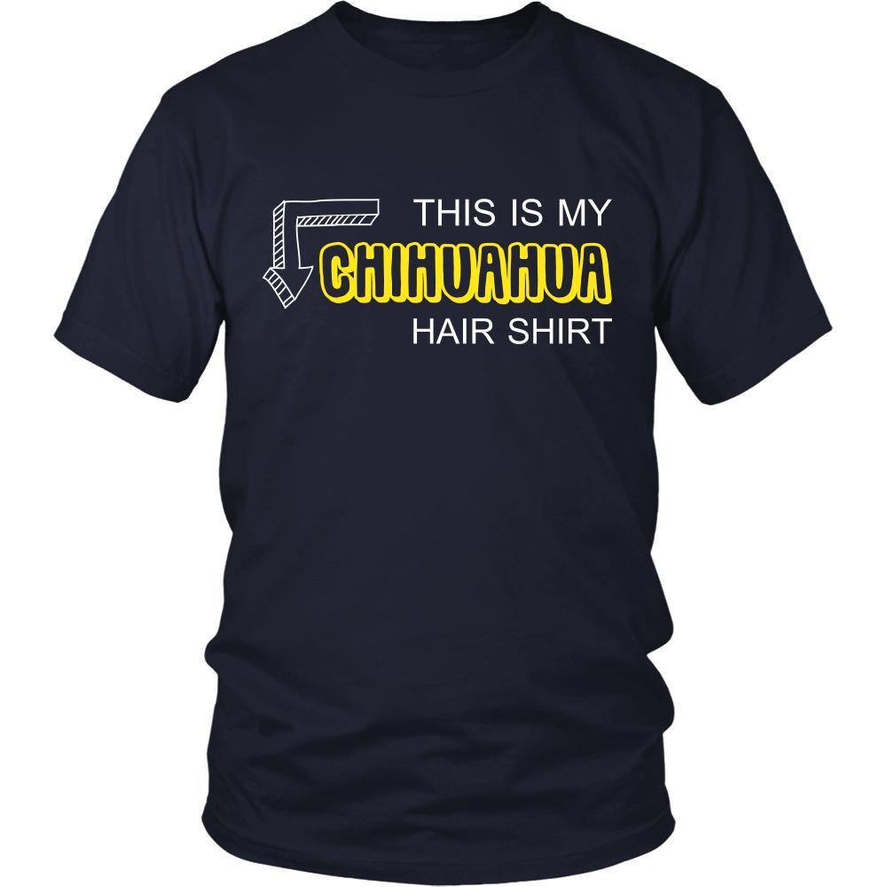 Chihuahua Shirt - This is my Chihuahua hair shirt - Dog Lover Gift-T-shirt-Teelime | shirts-hoodies-mugs