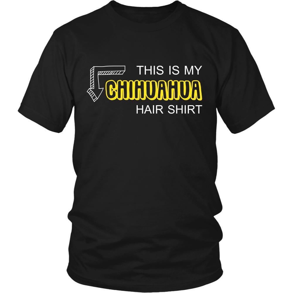 Chihuahua Shirt - This is my Chihuahua hair shirt - Dog Lover Gift-T-shirt-Teelime | shirts-hoodies-mugs