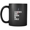 Chile Legends are born in Chile 11oz Black Mug-Drinkware-Teelime | shirts-hoodies-mugs