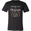 chiropractor Shirt - Everyone relax the chiropractor is here, the day will be save shortly - Profession Gift-T-shirt-Teelime | shirts-hoodies-mugs