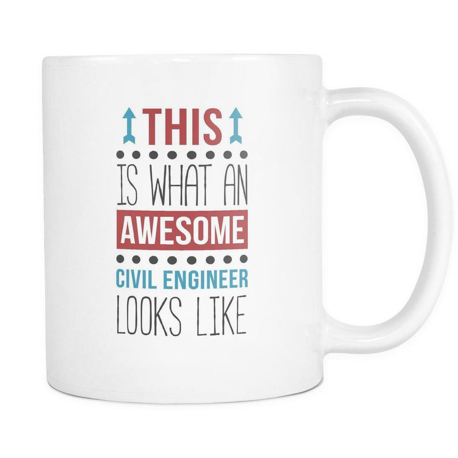 Civil Engineer mug - Awesome Civil Engineer-Drinkware-Teelime | shirts-hoodies-mugs