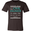 Civil Engineer Shirt - Everyone relax the Civil Engineer is here, the day will be save shortly - Profession Gift-T-shirt-Teelime | shirts-hoodies-mugs