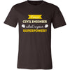 Civil Engineer Shirt - I'm a Civil Engineer, what's your superpower? - Profession Gift-T-shirt-Teelime | shirts-hoodies-mugs