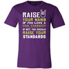 Civil Engineer Shirt - Raise your hand if you love Civil Engineer, if not raise your standards - Profession Gift-T-shirt-Teelime | shirts-hoodies-mugs