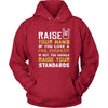 Civil Engineer Shirt - Raise your hand if you love Civil Engineer, if not raise your standards - Profession Gift-T-shirt-Teelime | shirts-hoodies-mugs