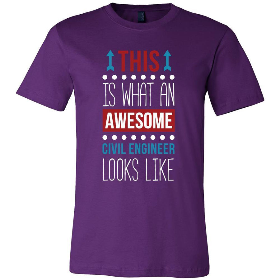 Civil engineer Shirt - This is what an awesome Civil engineer looks like - Profession Gift-T-shirt-Teelime | shirts-hoodies-mugs