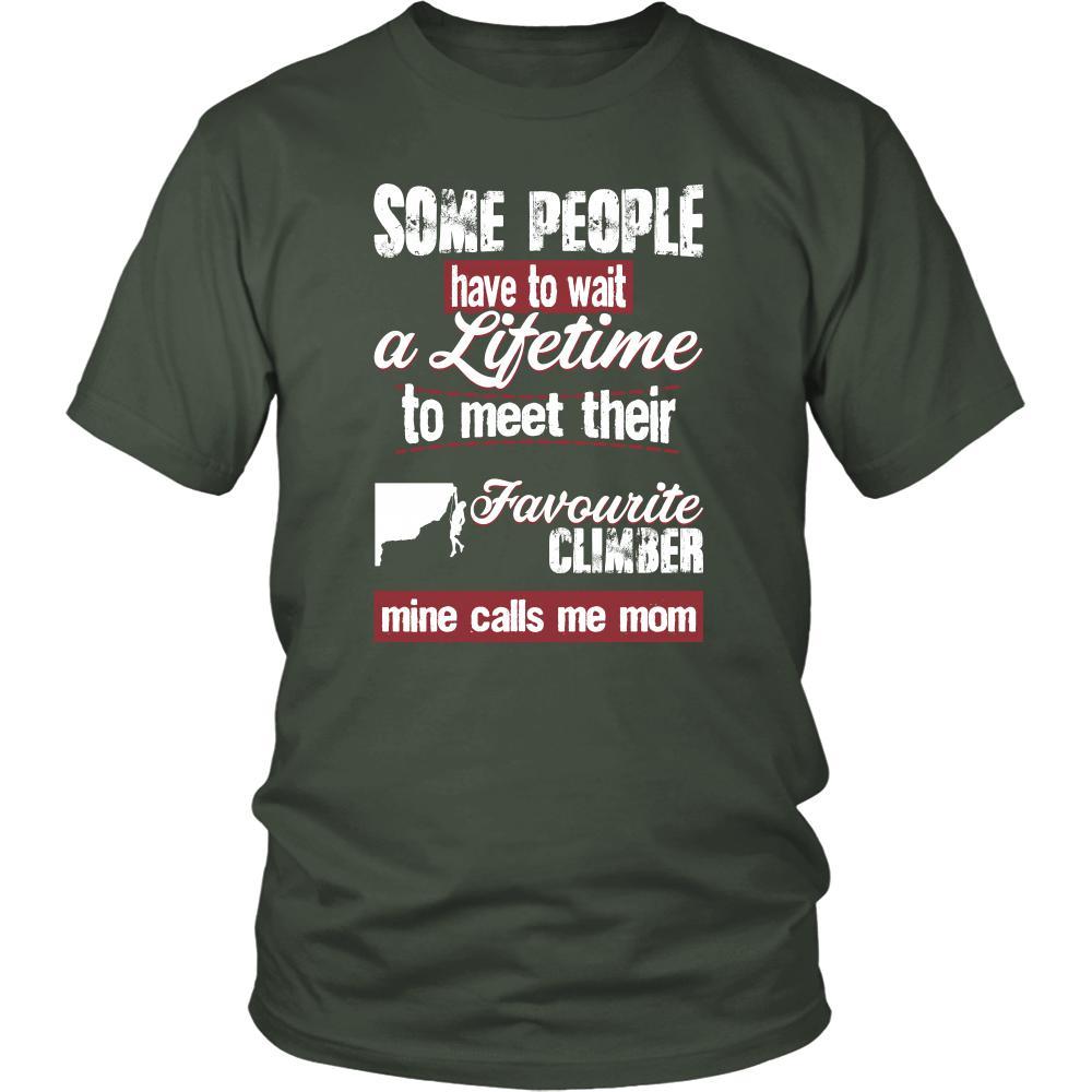 Climbing Shirt - Some people have to wait a lifetime to meet their favorite Climbing player mine calls me mom- Sport mother-T-shirt-Teelime | shirts-hoodies-mugs