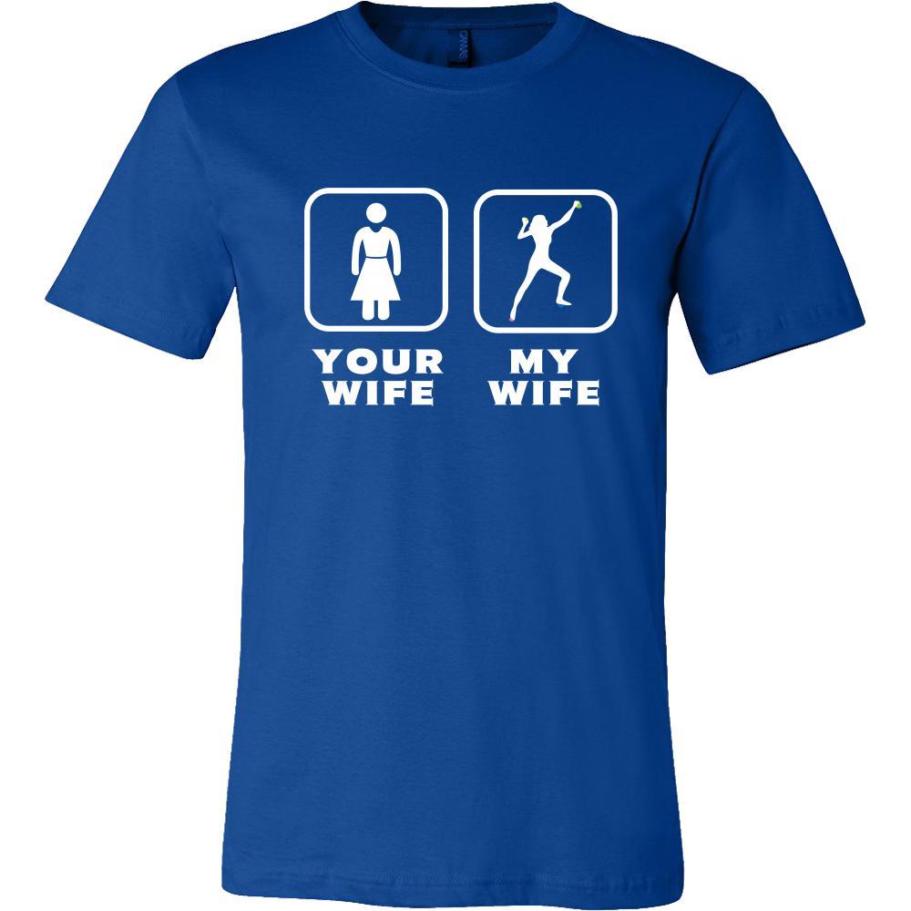 Climbing - Your wife My wife - Father's Day Hobby Shirt-T-shirt-Teelime | shirts-hoodies-mugs