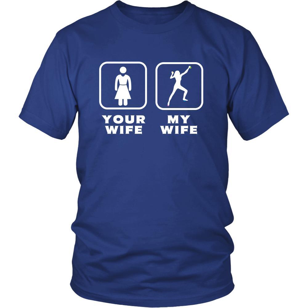 Climbing - Your wife My wife - Father's Day Hobby Shirt-T-shirt-Teelime | shirts-hoodies-mugs