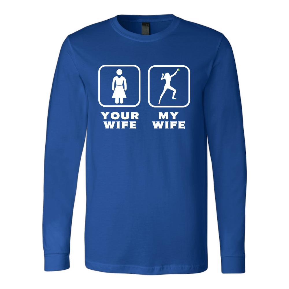 Climbing - Your wife My wife - Father's Day Hobby Shirt-T-shirt-Teelime | shirts-hoodies-mugs