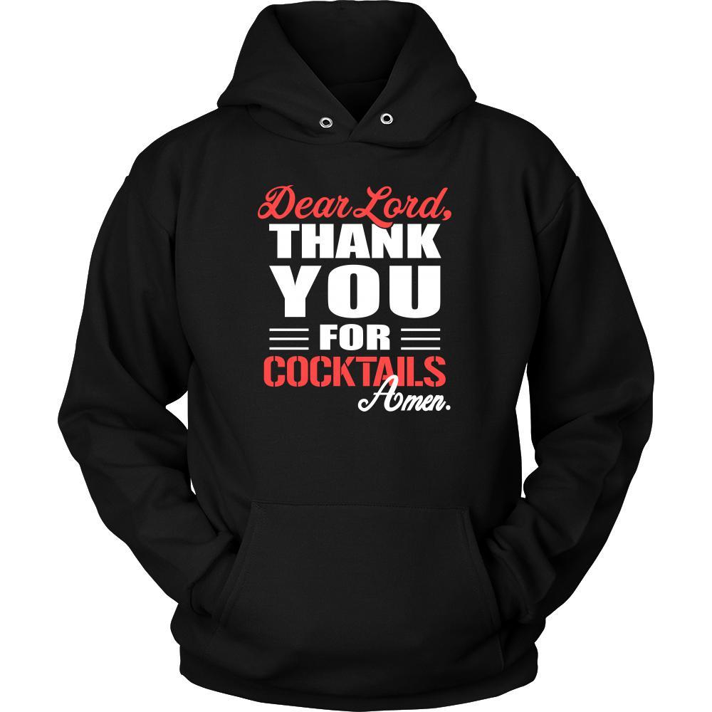 Cocktail Shirt - Dear Lord, thank you for Cocktail Amen- Drink Lover-T-shirt-Teelime | shirts-hoodies-mugs