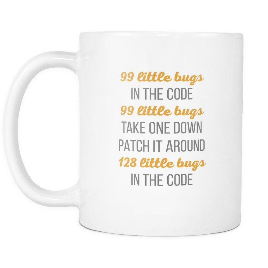 Coding Error List mug - Programmer Mug Programmers Mug (11oz)-Drinkware-Teelime | shirts-hoodies-mugs