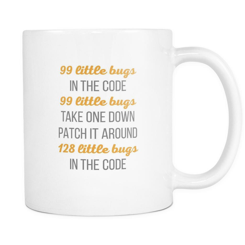 Coding Error List mug - Programmer Mug Programmers Mug (11oz)-Drinkware-Teelime | shirts-hoodies-mugs