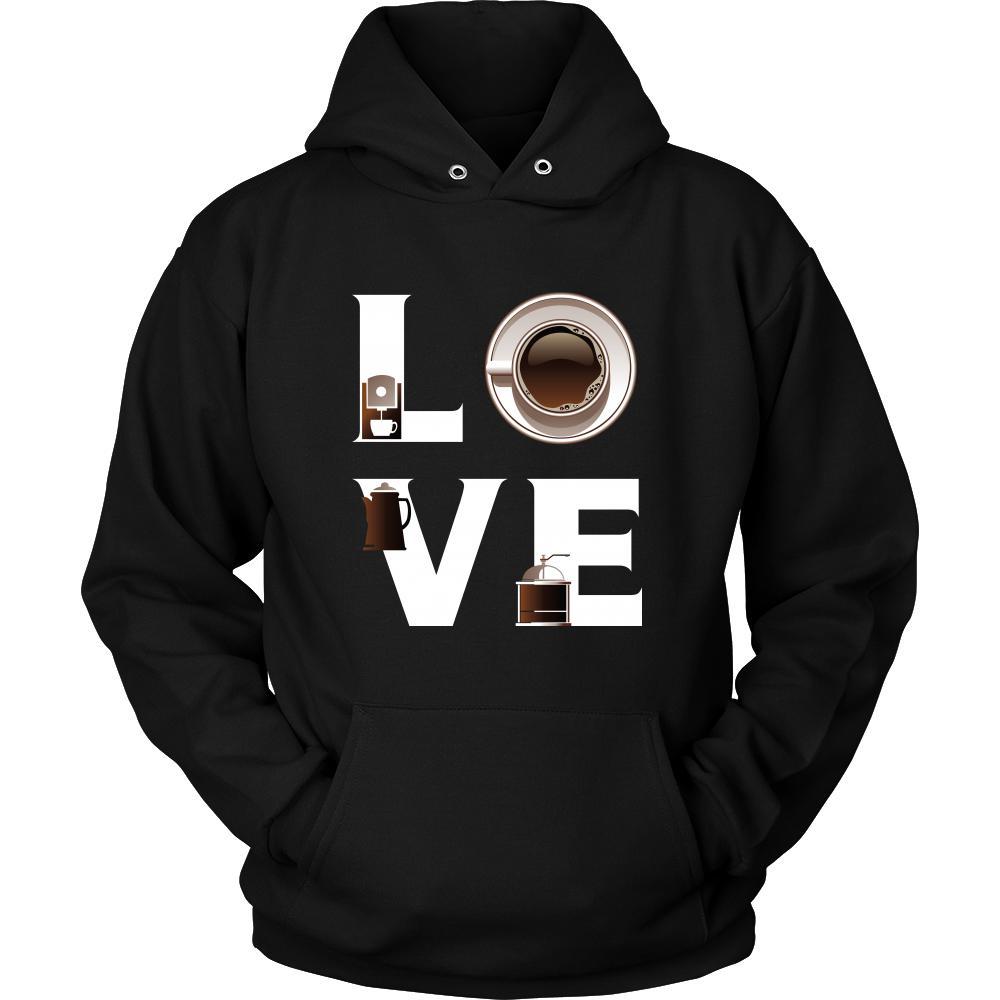 Coffee - LOVE Coffee - Drinks Shirt-T-shirt-Teelime | shirts-hoodies-mugs