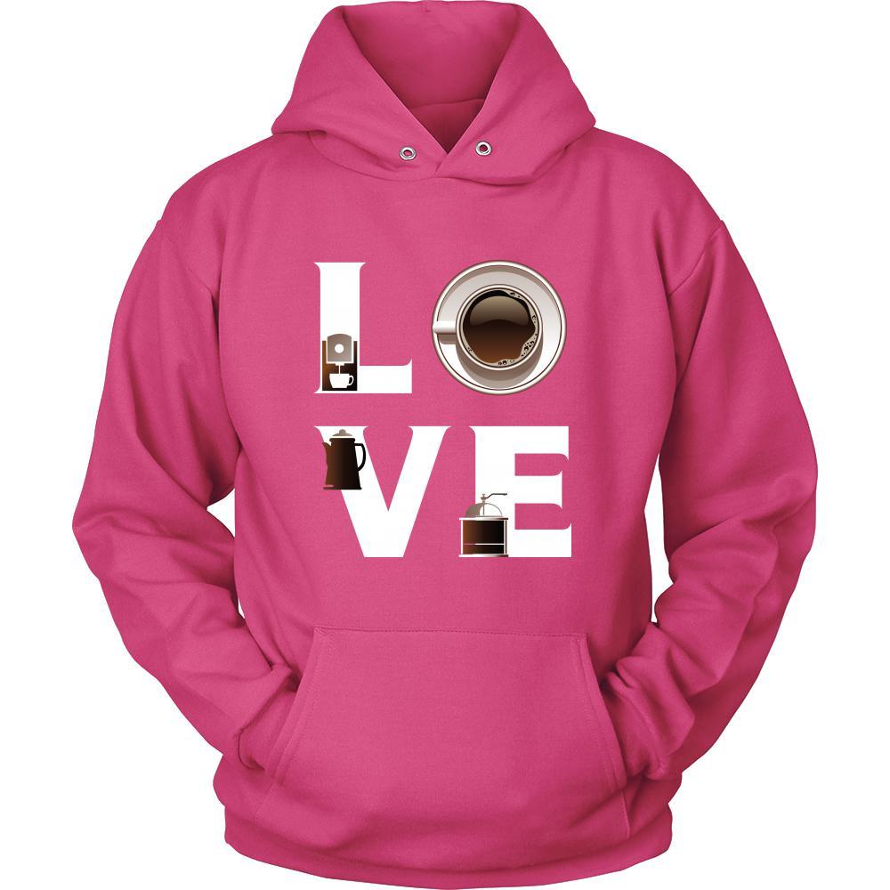 Coffee - LOVE Coffee - Drinks Shirt-T-shirt-Teelime | shirts-hoodies-mugs