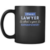 Coffee Mug I'm a lawyer what's your superpower? mug - (11oz) Black-Drinkware-Teelime | shirts-hoodies-mugs