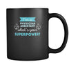Coffee Mug I'm a physician assistant what's your superpower? (11oz) Black-Drinkware-Teelime | shirts-hoodies-mugs