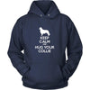 Collie Shirt - Keep Calm and Hug Your Collie- Dog Lover Gift-T-shirt-Teelime | shirts-hoodies-mugs