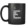 Comoros Legends are born in Comoros 11oz Black Mug-Drinkware-Teelime | shirts-hoodies-mugs