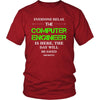 Computer Engineer Shirt - Everyone relax the Computer Engineer is here, the day will be save shortly - Profession Gift-T-shirt-Teelime | shirts-hoodies-mugs