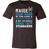 Computer Engineer Shirt - Raise your hand if you love Computer Engineer, if not raise your standards - Profession Gift-T-shirt-Teelime | shirts-hoodies-mugs