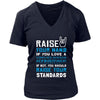 Computer Systems Administrator Shirt - Raise your hand if you love Computer Systems Administrator, if not raise your standards - Profession Gift-T-shirt-Teelime | shirts-hoodies-mugs