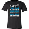 Computer Systems Administrator Shirt - Raise your hand if you love Computer Systems Administrator, if not raise your standards - Profession Gift-T-shirt-Teelime | shirts-hoodies-mugs