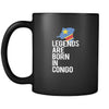 Congo Legends are born in Congo 11oz Black Mug-Drinkware-Teelime | shirts-hoodies-mugs
