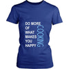 Cooking Shirt - Do more of what makes you happy Cooking- Hobby Gift-T-shirt-Teelime | shirts-hoodies-mugs