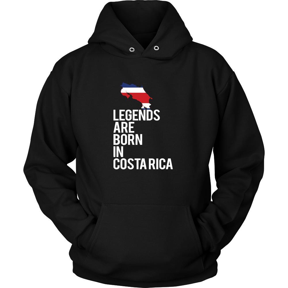 Costa Rica Shirt - Legends are born in Costa Rica - National Heritage Gift-T-shirt-Teelime | shirts-hoodies-mugs