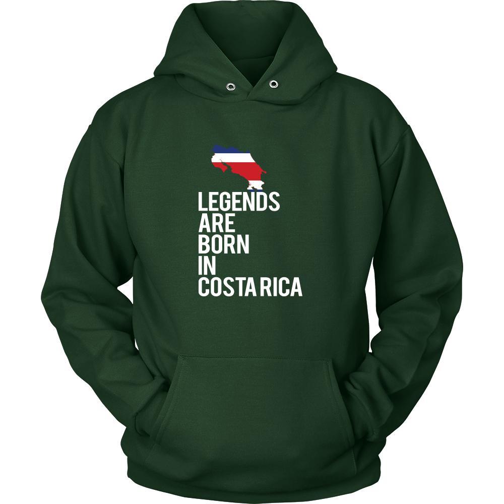 Costa Rica Shirt - Legends are born in Costa Rica - National Heritage Gift-T-shirt-Teelime | shirts-hoodies-mugs