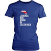 Costa Rica Shirt - Legends are born in Costa Rica - National Heritage Gift-T-shirt-Teelime | shirts-hoodies-mugs