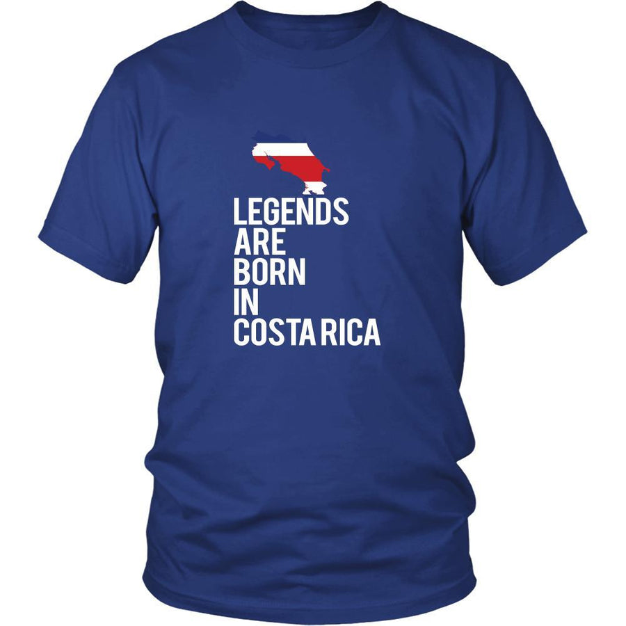 Costa Rica Shirt - Legends are born in Costa Rica - National Heritage Gift-T-shirt-Teelime | shirts-hoodies-mugs