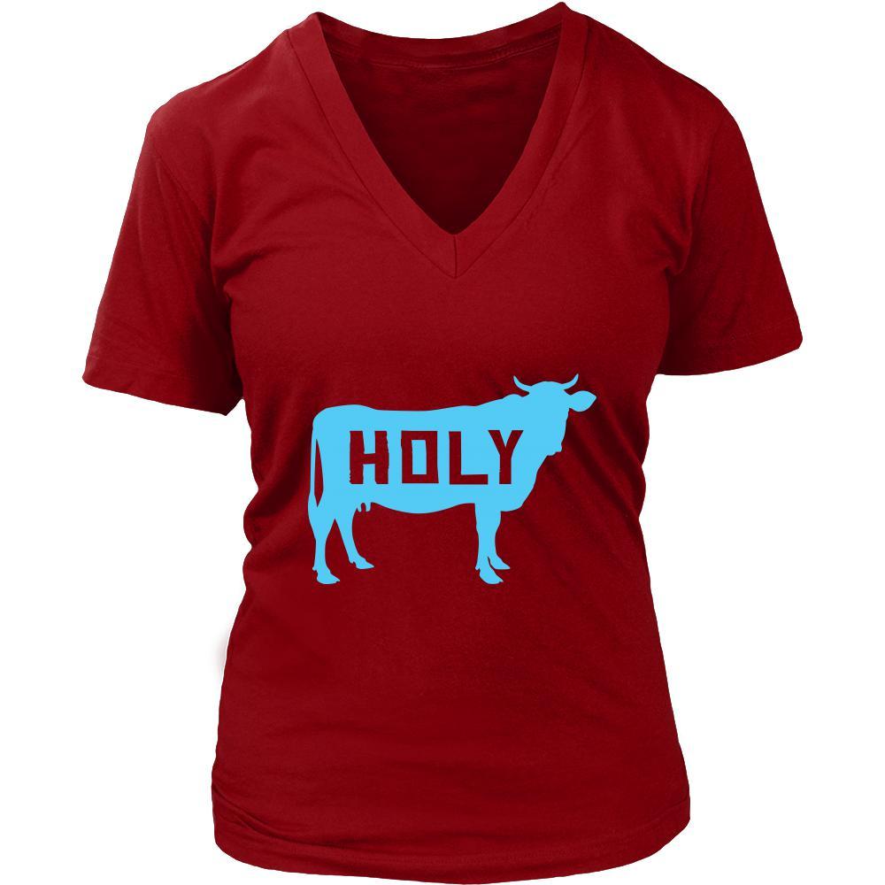 Cow Shirt - Holy Cow - Animal Lover Gift-T-shirt-Teelime | shirts-hoodies-mugs