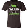 Cow Shirt - Save a Cow, Eat a Vegetarian - Animal Lover Gift-T-shirt-Teelime | shirts-hoodies-mugs