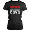 Cow Shirt - Warning - talking - Animal Lover Gift-T-shirt-Teelime | shirts-hoodies-mugs