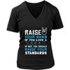 CPA Shirt - Raise your hand if you love CPA , if not raise your standards - Profession Gift-T-shirt-Teelime | shirts-hoodies-mugs