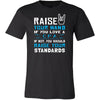 CPA Shirt - Raise your hand if you love CPA , if not raise your standards - Profession Gift-T-shirt-Teelime | shirts-hoodies-mugs