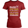 Crane Operator Shirt - Raise your hand if you love Crane Operator, if not raise your standards - Profession Gift-T-shirt-Teelime | shirts-hoodies-mugs