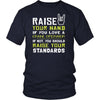 Crane Operator Shirt - Raise your hand if you love Crane Operator, if not raise your standards - Profession Gift-T-shirt-Teelime | shirts-hoodies-mugs